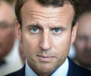 Emmanuel Macron es el nuevo presidente francés. Es un alto funcionario, especialista en inversión bancaria. El exministro de economía además tiene ojos celestes profundos que encantan alrededor del mundo. Foto AFP