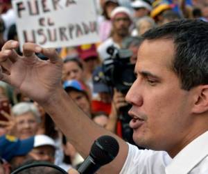 Juan Guaidó, líder opositor venezolano. Foto AFP