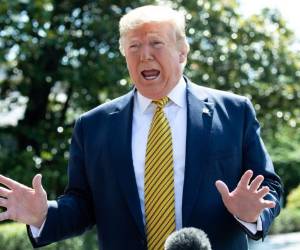 Donald Trump, presidente de Estados Unidos. Foto AFP