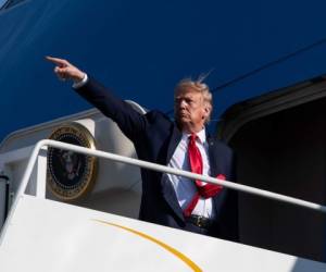 Donald Trump, presidente de los Estados Unidos. Foto: Agencia AFP.