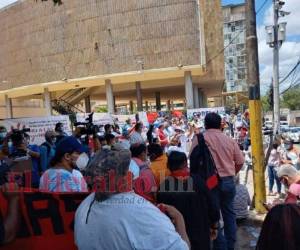 La dirigencia indígena y garífuna trabajó durante los últimos meses para la recolección de las firmas y con ello exigir la derogación de la Ley Orgánica que dio vida a las ZEDE.