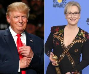 Donald Trump arremetió contra la actriz Meryl Streep a través de su Twitter (Foto: Internet)