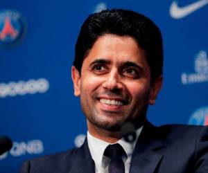 El presidente del PSG es sospechoso de haber infringido las reglas del fair-play financiero, con los fichajes de Neymar y Kylian Mbappé. Foto: AFP