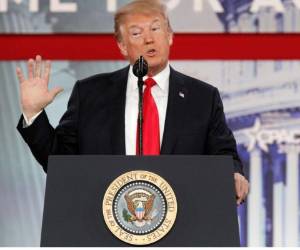 El mandatario estadounidense impuso el pasado viernes nuevas sanciones contra Pyongyang, que este domingo las calificó de 'acto de guerra'. FotoÑ AP