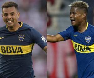 Edwin Cardona y Wilmar Barrios quedaron temporalmente fuera del Boca Juniors.