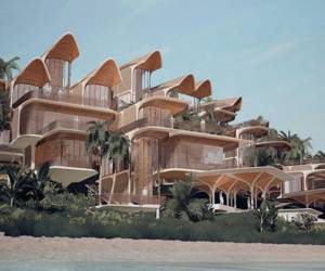 Bosquejo de ZEDE Próspera en Islas de la Bahía.