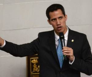 Juan Guaidó, autoproclamado presidente de Venezuela. Foto AFP