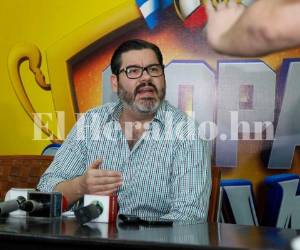 Roque Pascua secrtario de la Junta Directiva de la Liga Nacional dio a conocer la noticia. Foto: EL HERALDO / OPSA