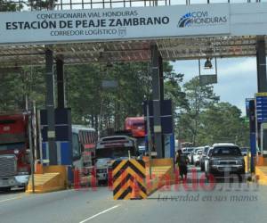 En el peaje se cobraba al mismo precio este domingo, pero proyectaron que el aumento será en los próximos días.