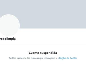 Actualmente la página oficial de Olimpia en Twitter tiene 241, 479 seguidores y de momento no puede ser utilizada para brindar información.