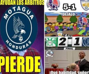 El Ciclón cayó ante Marathón, mientras que Olimpia aplastó 5-1 a Real de Minas y Real España no pasó del empate ante el Vida, pero todos están presentes en los memes de la jornada.