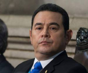Jimmy Morales es sospechoso de corrupción en las finanzas de su partido durante la campaña electoral de 2015.