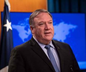 Mike Pompeo, secretario de Estado de Estados Unidos. Foto AFP