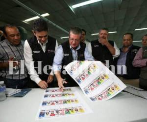 Actualmente están imprimiendo seis millones de papeletas para el nivel presidencial. Foto: EL HERALDO