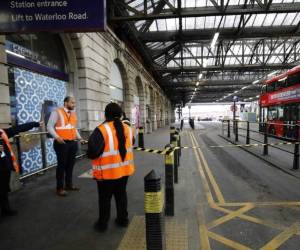 Uno de los paquetes ardió 'parcialmente' cuando fue abierto por un empleado de las oficinas de Heathrow Airport Limited. Foto: AFP