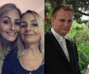 En el collage, Lauren, Julia y Paul. Fotos: Cortesía The Mirror.