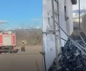 Las autoridades indicaron que la acción oportuna de los bomberos permitió salvaguardar la vida de las personas que se encontraban en el lugar​​​​​.