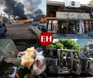 El norte de México ha sido escenario de hechos violentos en los últimos meses dejando decenas de muertos, entre ellos niños y mujeres. Fotos: AP/AFP/Twitter.