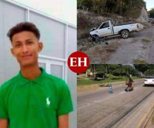 1. Marvin Alexander Rodríguez, motociclista muerto en El Progreso, Yoro. 2. Accidente en Yamaranguila, Intibucá. 3. Motociclista impactó contra un árbol en San Pedro Sula. Fotos: Cortesía