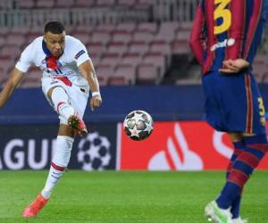 'Siempre he querido dar lo mejor de mí con el PSG, es una camiseta que quiero', dijo Mbappé. Foto: AFP.