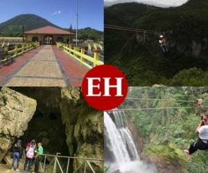 Amapala, en el Golfo de Fonseca, el reconocido canopy de La Campa, las cuevas de Talgua y las cataratas de Pulhapanzak son algunos atractivos que puedes visitar.