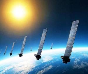 Los satélites de Starlink se encuentran en la órbita baja, entre los 160 km hasta los 2,000 km sobre la superficie de la Tierra.