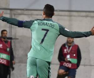Cristiano Ronaldo, delantero de Portugal y del Real Madrid. (AFP)