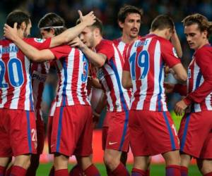 Atlético de Madrid se impuso de visita 2-0 ante el Málaga (Foto: Agencias/AFP)