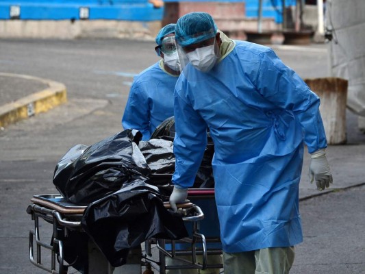 La epidemia estadounidense se ha trasladado desde Nueva York y el noreste del país hacia el sur y el oeste. Foto: Agencia AFP.