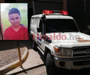 Yerlin Sabid Rodríguez Machado tenía 13 años de edad y soñaba en ser mecánico, contó la tía del menor. Foto: Estalin Irías/EL HERALDO.
