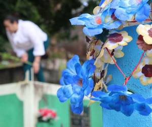 En un ambiente en el que las autoridades municipales garantizaron limpieza, seguridad y actividades culturales, el Cementerio General de la capital luce este domingo, Día de Difuntos, lleno de personas visitando las tumbas de sus familiares que ya partieron.