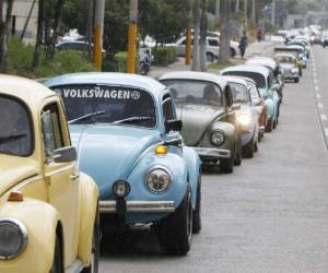 Se armó la caravana que terminó en el Parque Obrero.