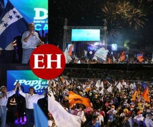 Con la premisa de ganar los comicios generales este próximo domingo y la invitación a ejercer el sufragio por los nacionalistas en raya continua, el presidenciable Nasry 'Tito' Asfura llevó a cabo su cierre de campaña política en la ciudad capital.El lente de EL HERALDO captó a la apasionada muchedumbre que con entusiasmo y positivismo reafirmó su voto a favor del hombre de 'los burros'. A continuación algunas imágenes de lo que pasó. FOTOS: Efraín Salgado/EL HERALDO