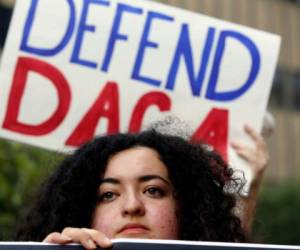 La huelga estudiantil ocurrió el jueves en la Santa Fe South High School de Oklahoma City, en protesta por la decisión del gobierno del presidente Donald Trump de poner fin al DACA.