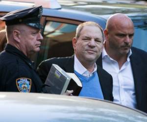 Harvey Weinstein se entregó voluntariamente a la justicia. (AFP)