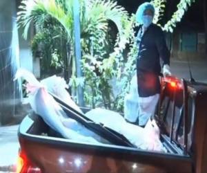 El cuerpo del taxista fue ingresado a la morgue del Ministerio Público.