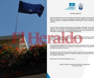 Este es el comunicado que el Partido Nacional de Honduras emitió tras los señalamientos de la Maccih.