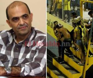 El presidente de la Máquina lamentó la situación que se vivió la noche del sábado en el estadio Morazán de San Pedro Sula. | Foto: El Heraldo.