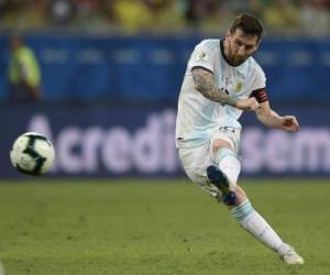 Lionel Messi espera tener una buena actuación ante Paraguay en Belo Horizonte. Foto:AFP