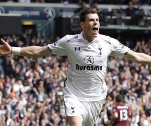 Gareth Bale cuando vestía la camisa del Tottenham Hotspur. Foto:AFP