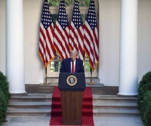 Donald Trump, presidente de Estados Unidos. Foto AFP