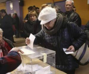 Las urnas abrieron desde las 9:00 de la mañana de este jueves. Foto: AFP