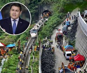 Hernández deseo fortaleza al pueblo taiwanés para superar la tragedia.
