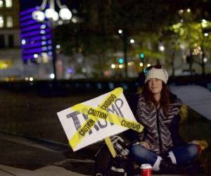 Desde el miércoles miles de personas marchan en las calles de los Estados Unidos en contra del presidente electo (Foto: Agencia AFP)