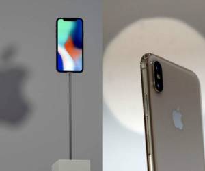 Apple mostró tres nuevos modelos de iPhone, entre ellos el muy esperado iPhone 'X' para celebrar el décimo aniversario de su línea de smartphones, con capacidad para desbloquearse con reconocimiento facial y otras refinadas funciones. Fotos AFP