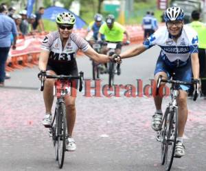 La satisfacción de poder cruzar la meta de la Vuelta de El Heraldo, encontrar un nuevo tiempo. Recibir la gratificación de que todo el esfuerzo valió la pena.