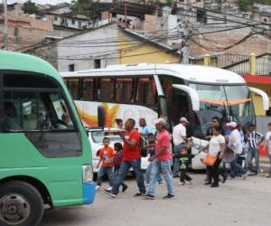 Durante el sábado, hubo baja afluencia de viajeros por el feriado morazánico.