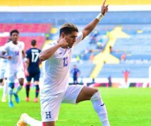 A sus 21 años, Luis Palma es el goleador del actual campeonato para el Vida y hace un par de semanas fue uno de los héroes en la clasificacón de Honduras a los Juegos Olímpicos de Tokio 2021. Foto: Instagram