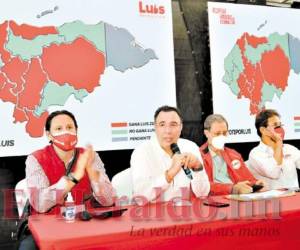 Según cifras del equipo de cómputo del movimiento Yanista, su precandidato ha obtenido un 47.1%, seguido por Zelaya Medrano con un 28.04% al haber procesado más de la mitad de las actas. Foto: El Heraldo