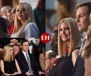 Ivanka y Tiffany Trump lucieron hermosas y elegantes durante el tradicional discurso del Estado de la Unión. Las hijas del presidente de Estados Unidos sonrieron y saludaron a las cámaras. Fotos AFP